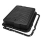 RTS TRANSMISSION PAN ALUMINUM BLACK FINNED FITS GM TH700R4/4L60 - RTS80800BK
