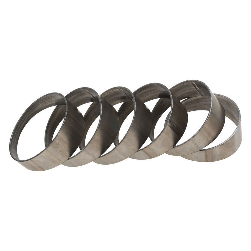 Proflow PFETI-PC400-90 Pie Cut Round Tubing Titanium 4.0 in 90 deg cut 15 degree 6 pcs set