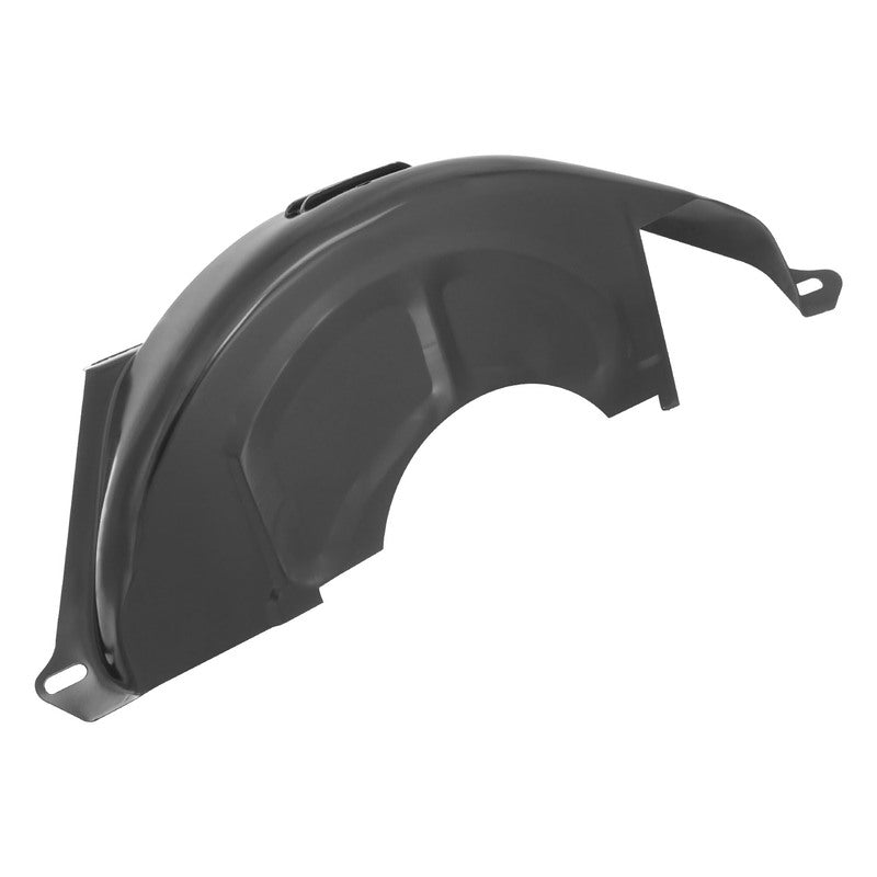 RTS RTS-22-9588BK Transmission Flexplate Converter Dust Cover Steel Black Powdercoated Chev TH350 TH400 700R4