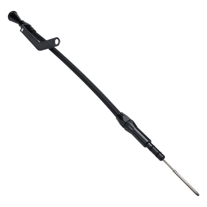 Proflow PFE-XED-5028 Billet Engine Dipstick Braided For Holden V8 Commodore VN Engine Black Anodised
