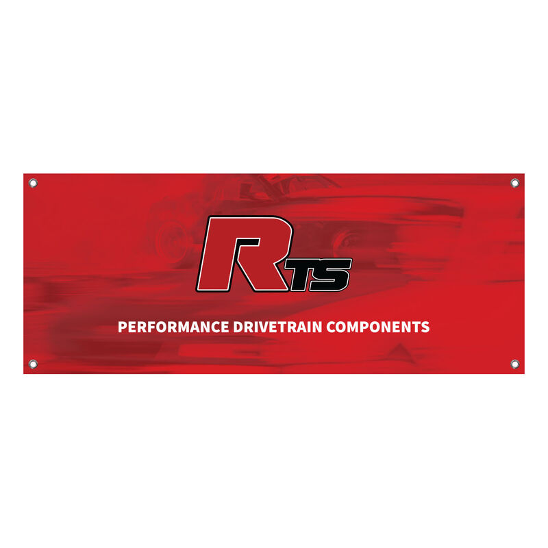 RTS RTSBANNER25 Vinyl Banner 2500mm x 1000mm Logo Each