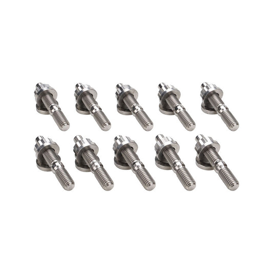 Proflow PFETI-EXSTUD-HON Exhaust Manifold Stud Kit Titanium For Honda Civic B D H Series M8x1.25