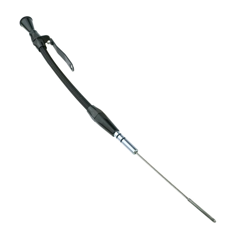 Proflow PFE-XED-5010 Engine Dipstick Braided Stainless Steel Black Billet Handle SB For Ford Falcon 289 302W