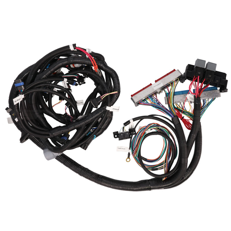 Proflow PFEWH1201 Wiring Harness LS 4L60E Auto Transmission 3 Pin Or 5 Pin MAF Sensor LS1 O2 Sensors EV1 Injectors Drive-By-Cable