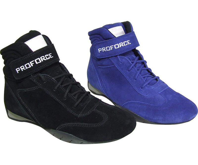 Proforce Safety PFS-0235-8-BU Proforce Blue Size 8 SFI 3.3/5 Mid Racing Boots