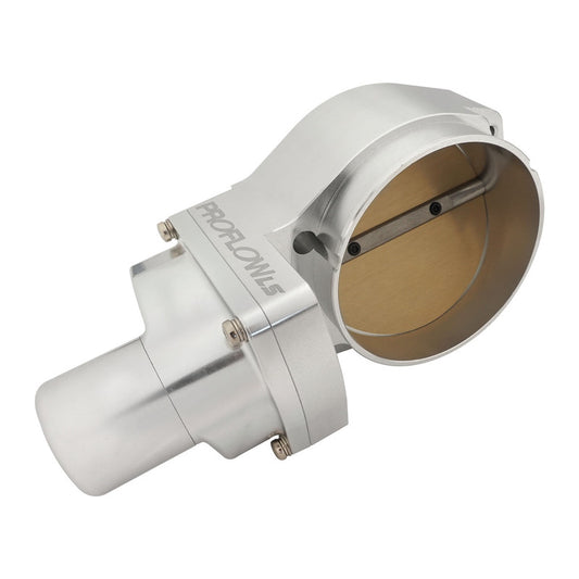 Proflow PFETBFW105 Throttle Body Drive-By-Wire 102mm For Holden Commodore LS VE Billet Silver (Replaces Silver GM12570790)