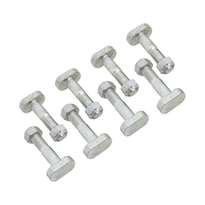 RTS RTS-D3001 OE Long T Bolt 3/8'' UNF With Cone Nut Suits Ford 9 inch With Factory Backing Plate Spacers Set of 8