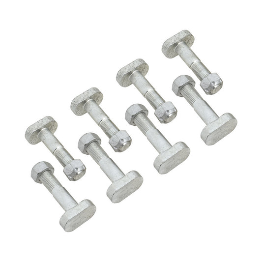 RTS RTS-D3001 OE Long T Bolt 3/8'' UNF With Cone Nut Suits Ford 9 inch With Factory Backing Plate Spacers Set of 8