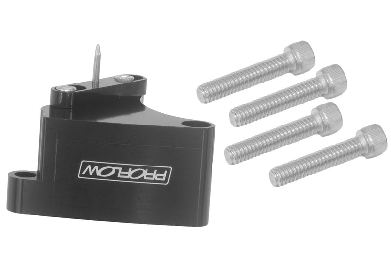 Proflow PFETP-302BK Timing Pointer Billet Aluminium Black Anodised Chev Small Block 8 in. Balancer