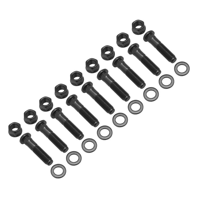 RTS RTS-250-3005 /ARP Diff Housing Stud Kit Diff Centre Studs Chromoly Black Oxide For Ford 8 inch 9 inch Set of 10 Includes Nuts & Washers