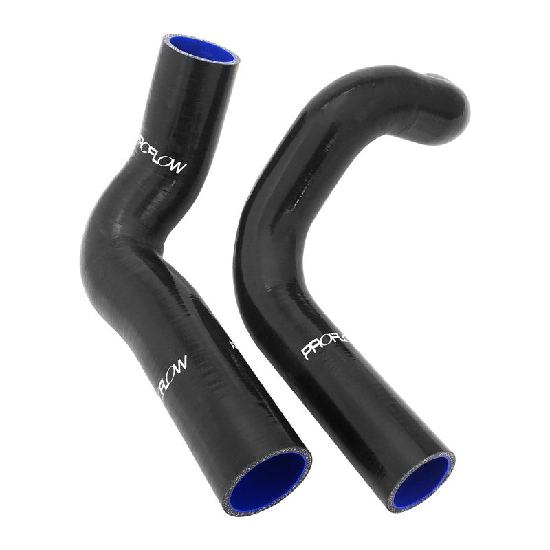Proflow PFERHK304L Radiator Hose Kit Silicone Black 5mm wall 4 ply For Ford XW XWGT ZC 351 Windsor LH Inlet Water Pump Kit