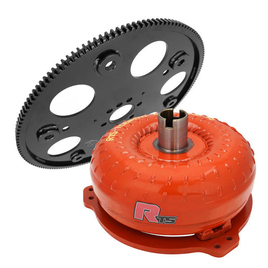 RTS RTSTC-2027-K Bandit Plus 10'' High Stall Torque Converter & Flexplate Package Lockup GM TH700 4L60 4L60E Holden V8 Commodore 2500-2800 650HP Kit