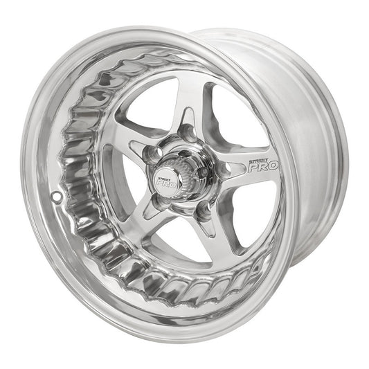 Street Pro Wheels STP002-158000F-POL Street Pro ll Convo Pro Wheel Polished 15x8.5' For Ford Bolt Circle 5x 4.50' (-32) 3.50' Back Space
