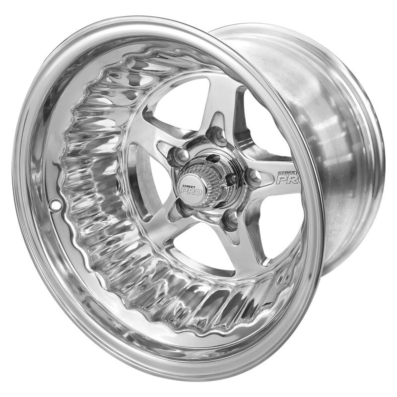 Street Pro Wheels STP002-151000F-POL Street Pro ll Convo Pro Wheel Polished 15x10' For Ford Bolt Circle 5x 4.50' (-25) 4.50' Back Space