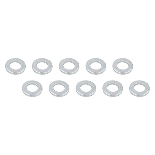 Street Pro Wheels STP-WN5486-10 Street Pro Wheel Lug Nut Washers Chrome SST Set of 10 4mm T / 31.8mm OD