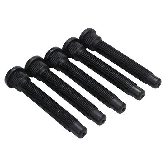 RTS RTS-WS7702 Wheel Studs Axle Studs Press-In 3.200 Inc length 7/16-20 in. Right Hand Thread .580 Knurl Dia Late GM Disc & Drum Brake Set of 5