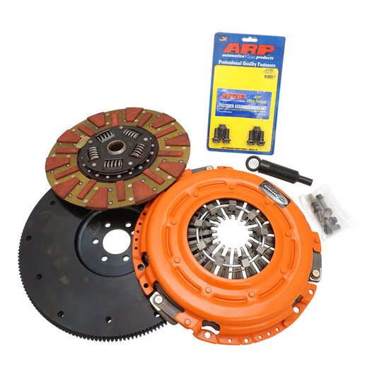 RTS RTS-FW018BLK-CEN & Centerforce Performance Series LS1 LS2 LS3-LS6-LS7-L76 168 Tooth Flywheel Clutch Dual Friction 26-Spline 1 1/8 in 12 in Disc Kit