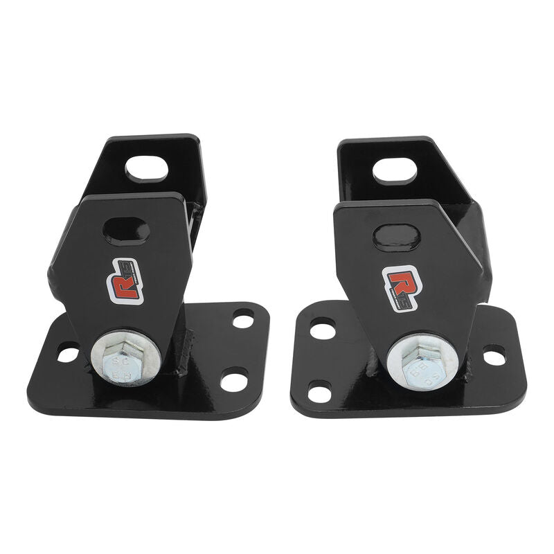 RTS RTS-EMP004 Power Mount Engine Mount Replacement Holden V8 HQ-WB Torana LH-LX Black/Black Polyurethane Set