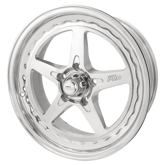 Street Pro Wheels STP002-187000F-POL Street Pro ll Convo Pro Wheel Polished 18x7' For Ford Bolt Circle 5x 4.50' (12) 4.50' Back Space