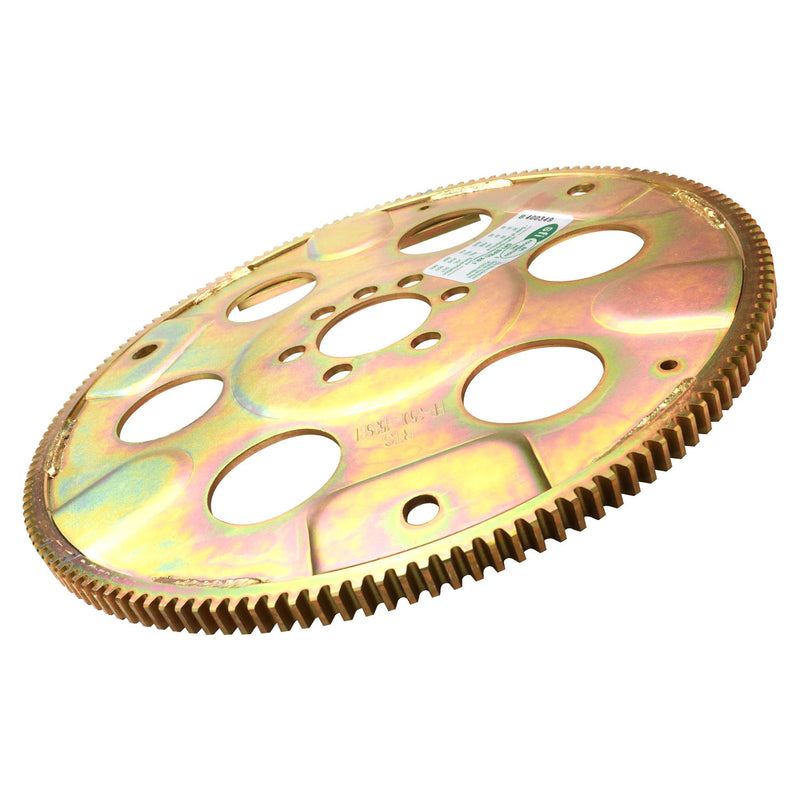 RTS RTS-FP350L-153-SFI Transmission Flexplate Gold Zinc SFI Late SB Chevrolet 153 Tooth - External - 1-piece rear Main Seal Block Each