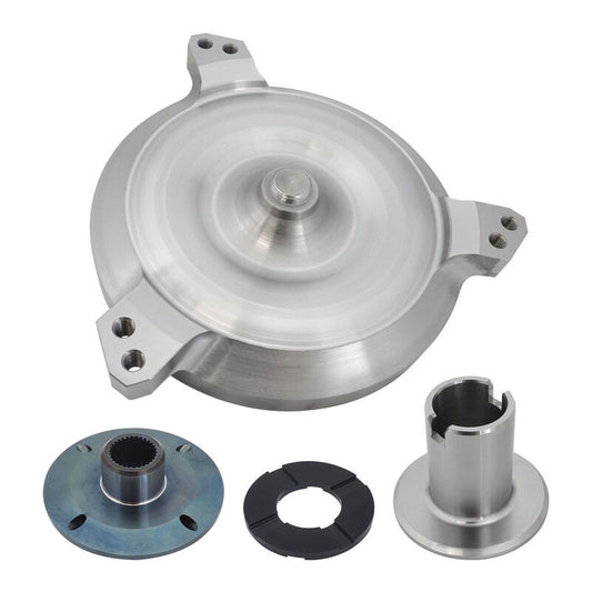 RTS RTS-TCB2-KIT Billet Converter Kit 10in. 17spl GM Powerglide Trimatic Dual Bolt Circle 10.75" & 11.50" Each