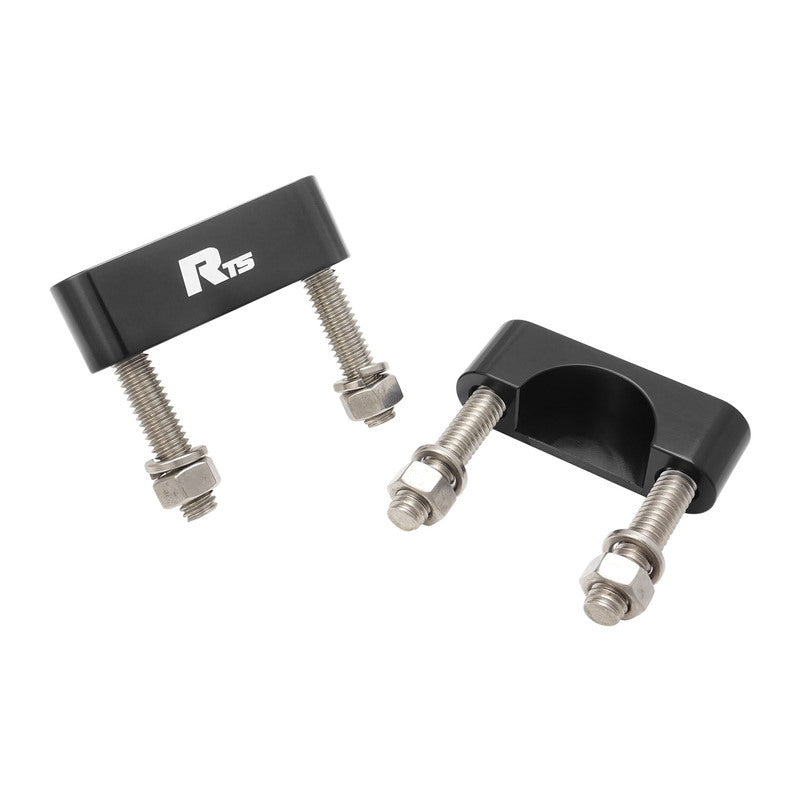 RTS RTS-UB1330-BIL U-Joint Girdles For Ford 9in 1.125" Cap 1310 / 1330 Series Yoke Billet Black Anodised Set