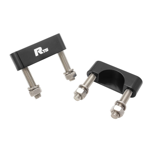 RTS RTS-UB1330-BIL U-Joint Girdles For Ford 9in 1.125" Cap 1310 / 1330 Series Yoke Billet Black Anodised Set