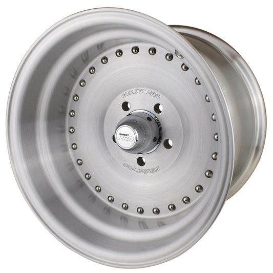 Street Pro Wheels STP007-158002 Street Pro 007 Series Wheel 15x8.5' For Holden Early 5 x 4.25' Bolt Circle (6)5.0' Back Space