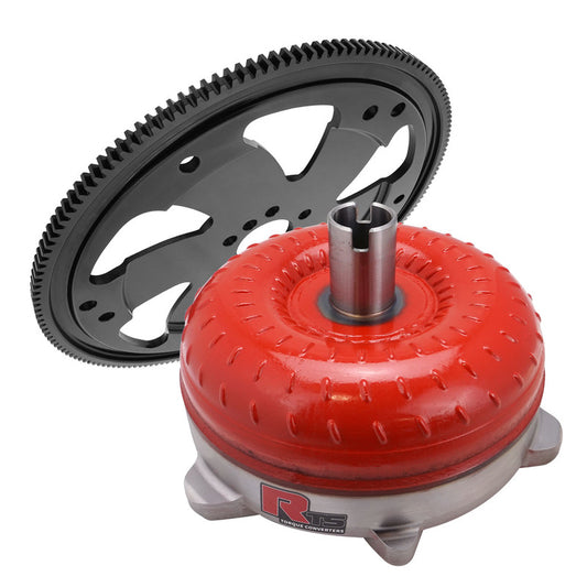 RTS RTSTC-2070-K Bandit Billet Plus 300mm High Stall Torque Converter & Billet Flexplate Kit Lockup GM LS 4L60E/4L65E Chev/Holden Commodore 3200-3600 850HP E