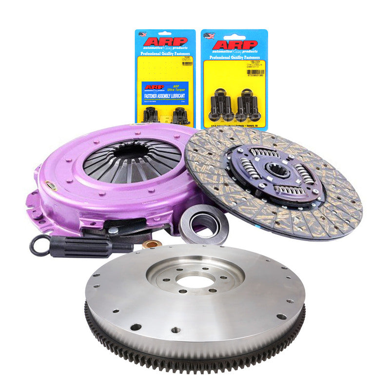RTS RTS-FW003-26002-1A Clutch & Billet Flywheel Assembly Xtreme Clutch Kit For Holden V8 10-Spline 1- 1/8 in. Diameter Shaft 10 in. Diameter Disc Kit