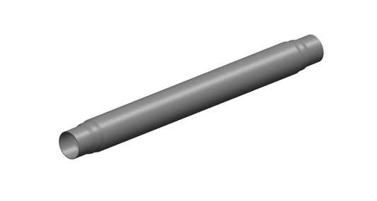 RTS RTS-DTGTHO35DS OE Ford GTHO Driveshaft Tubing Steel 3.50 in x .065in. With Factory Style Double Swage Back To 3.00 in Concours Correct Each