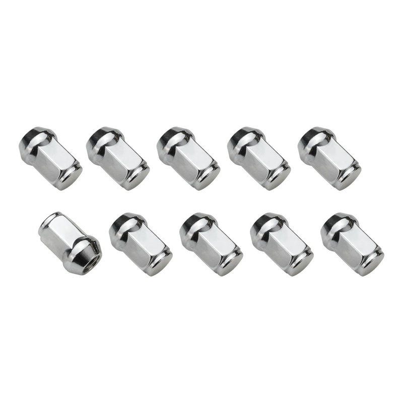 Street Pro Wheels STP-WN5452K10-CHM Wheel Lug Nut Kit Chrome Acorn Bulge length 1.42 7/16 inch Set of 10