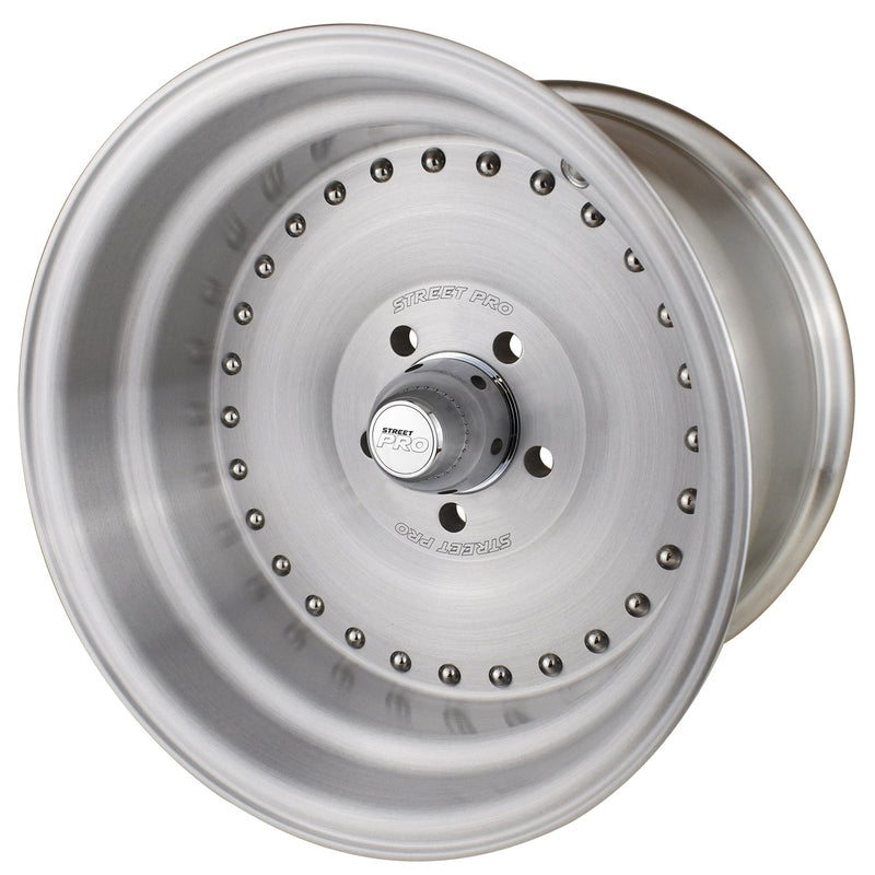 Street Pro Wheels STP007-157000F Street Pro 007 Series Wheel 15x7' For Ford 5 x 4.5' Bolt Circle (-12)3.5' Back Space