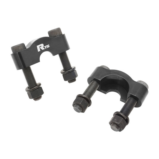 RTS RTS-UB1350-BIL U-Joint Girdles Billet Aluminium Black Anodised For Ford 9 in 1350/1410 Style Universal Joint 1.188 in Cap Set