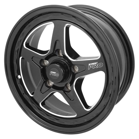 Street Pro Wheels STP002-156000COM-BK Street Pro ll V Convo Pro Wheel Black 15x6 in. For Holden Commodore Bolt Circle 5 x 120mm (+32) 4.75 in. Back Space