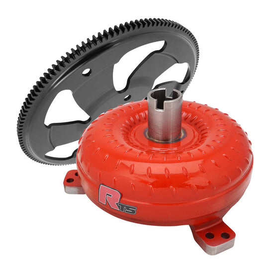 RTS RTSTC-2053-K Bandit Billet Plus 10'' High Stall Torque Converter & Billet Flexplate Kit,TH350 & TH400 3600-4000 850HP GM Chev