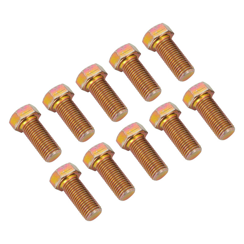 RTS RTS-N1965 Ford 9 Inch Crown Wheel Ring Gear Grade 8 Bolt 7/16 in.-20 1.00 in. UHL Length Set of 10