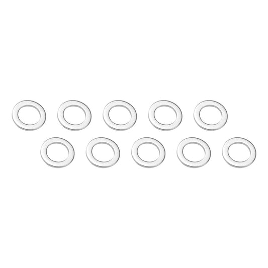 Street Pro Wheels STP-WN5481-10 Street Pro Wheel Lug Nut Washers Chrome Mag Wheel Lug Nut Washers Set of 10 2.8mm T / 27mm OD x