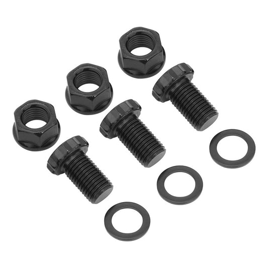 RTS RTS-TC716BOLTGM1 /ARP 7/16UNF Torque Converter Bolt With Nut & Washer Kit .725" UHL 8740 Chromoly Set Of 3