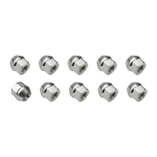Street Pro Wheels STP-WN5352K10-CHM-OP Wheel Lug Nut Kit Chrome Acorn Open End Bulge Length 0.87 7/16 inch Set of 10