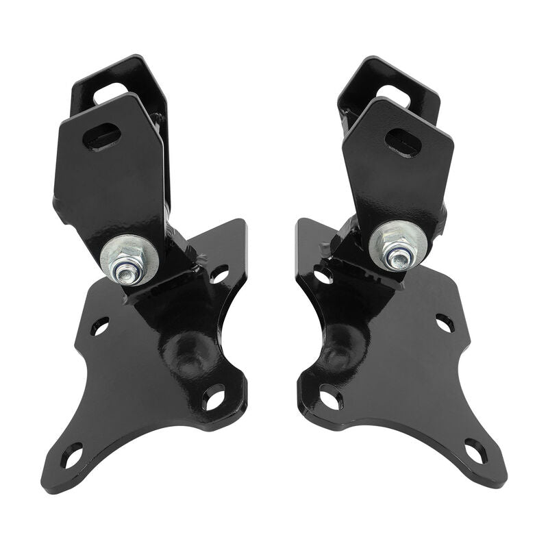 RTS RTS-EMP007 Power Mount Engine Mount Engine Swap GM LS Into Torana LH-LX Black/Black Polyurethane Set