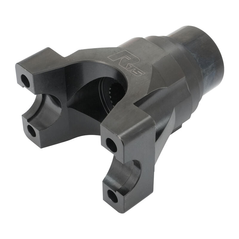 RTS RTS-U1602B Yoke Forged Chromoly Steel For Ford 8 in. Differential Suits 1310 U Joint 25-Spline Black Each