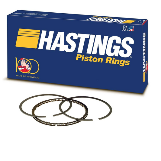 HASTINGS 2M4897010 010 MOLY RINGS CHEV 5.7L LS1 GEN 3 M-99.00-0.25-1.5-1.5-3