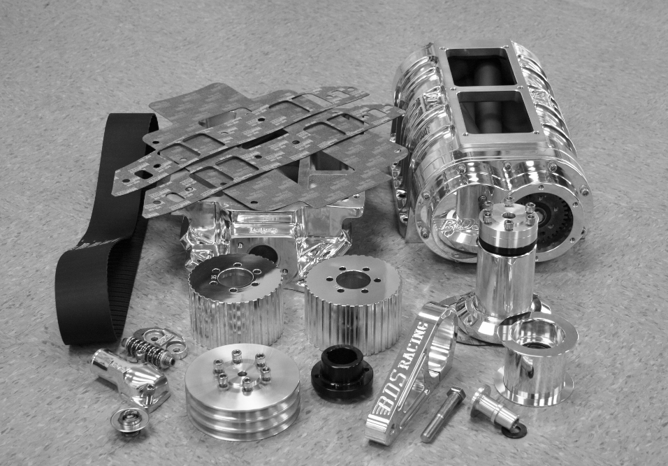 Blower Drive Service BDS-BK-3043K Chevy 396-427 3V Polished 8-71 Blower Kit Stage 1