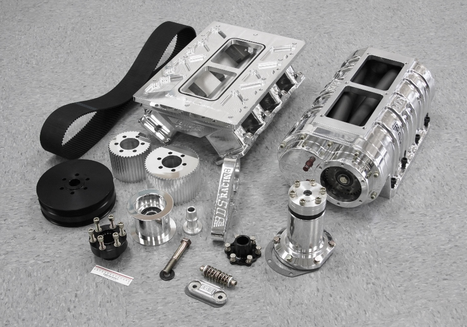 Blower Drive Service BDS-BK-316LSK Chevy LS Polished 6-71 Blower Kit Stage 1