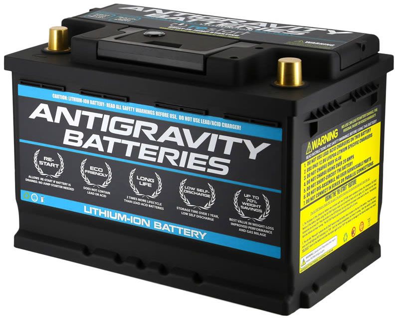 Antigravity Batteries AG-H6-30-16 Lithium Battery 16V 1500CA 30AH H6/Group 48 Re-Start