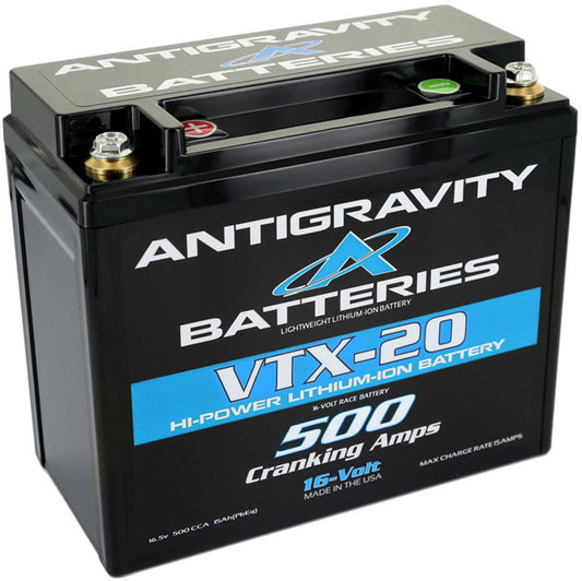 Antigravity Batteries AG-VTX-20-R VTX-20 Lithium 16V Battery, R/H Positive Terminal