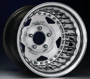 Center Line CE00-5107-547 Convo Pro 15" x 10" Wheel 5 x 4.75" w/ 6.5" Backspace
