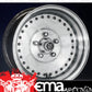 Center Line CE05-5123-545 Auto Drag 15" x 12" Wheel - Satin Finish 5 x 4.5" Bolt Circle w/ 3" Backspace