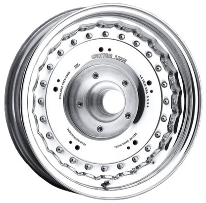 Center Line CE09-7250-000 G2 17" x 2.5" Wheel Anglia Spindle Mount